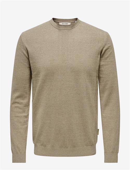 ONLY & SONS | Onsloui Reg 12 Mel Crew Knit Noos | M