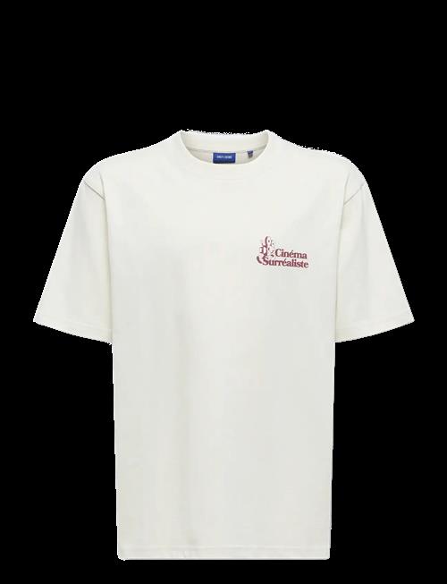 ONLY & SONS | Osjfredo Rlx Cinema Ss Tee Vd Jrs | 122-128