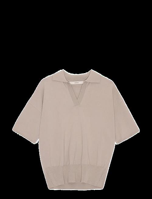 REMAIN Birger Christensen | Knitted Polo Tshirt | S