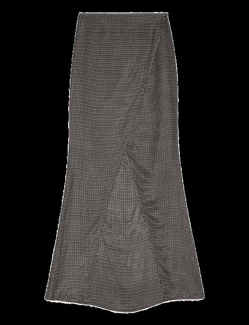 REMAIN Birger Christensen | Maxi Check Skirt | 36