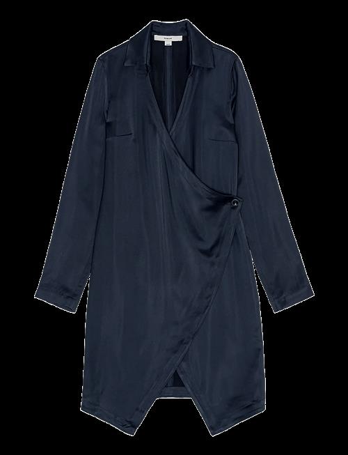 REMAIN Birger Christensen | Satin Wrap Dress | 36