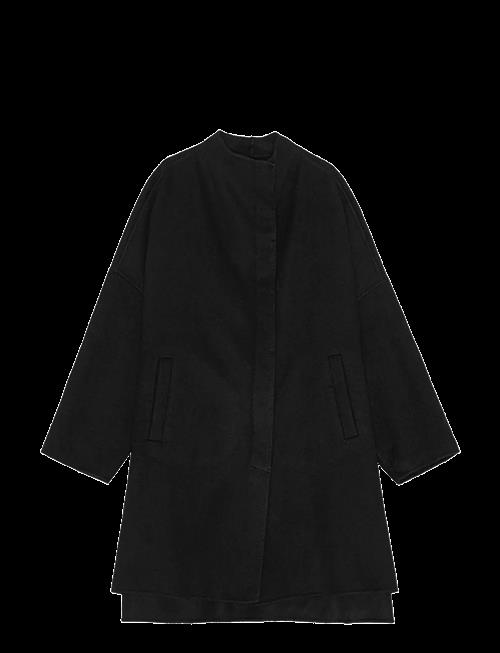 REMAIN Birger Christensen | Drapy Wool Coat | 36
