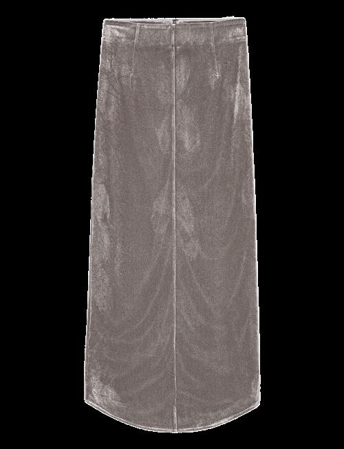 REMAIN Birger Christensen | Velvet Mesh Skirt | 40