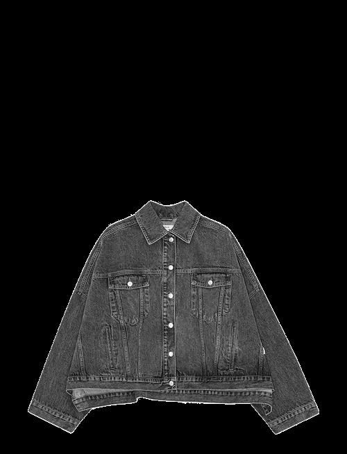 REMAIN Birger Christensen | Drapy Back Denim Jacket | 36