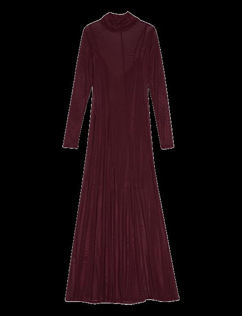 REMAIN Birger Christensen | Maxi Mesh Dress | 36