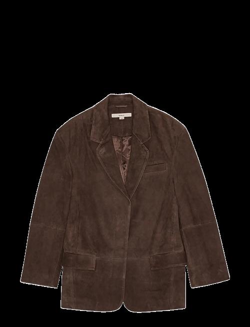 REMAIN Birger Christensen | Oversized Suede Blazer | 32