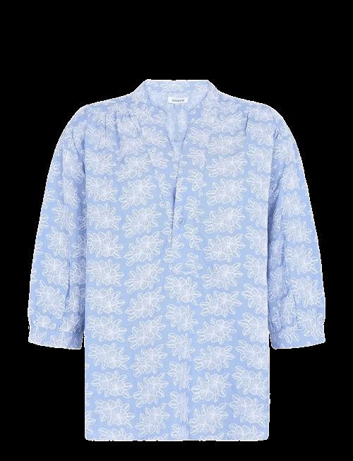 Newhouse | Hannah Chambray Blouse | 42