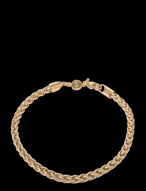 Samie | Curb Chain - Bracelet Gold-Plated | 21