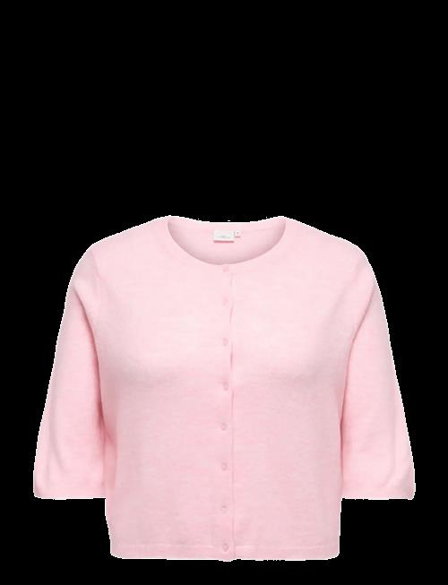 Se ONLY Carmakoma | Carviola Ss O-Neck Cardigan Knt | 46-48 hos Booztlet