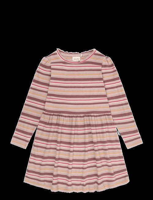 Minymo | Dress Ls Y/D Rib | 104