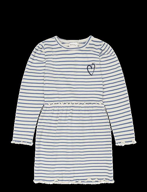 Minymo | Dress Ls Y/D Rib | 122