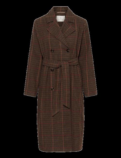Kaffe | Kafanni Checked Coat | 38
