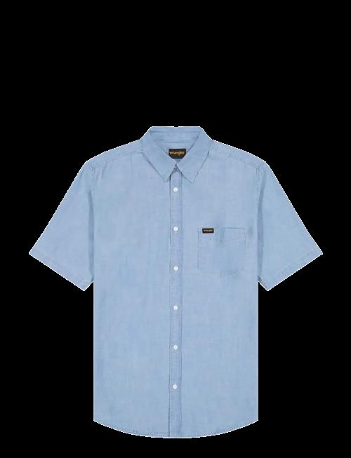 Wrangler | Ss Chambray Shirt | S x 00
