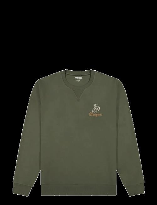 Wrangler | Embroidery Crew | L x 00