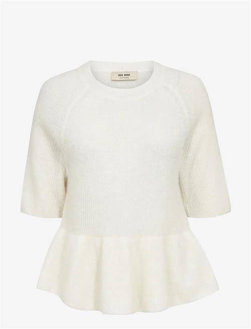 MOS MOSH | Mmthora Ss O-Neck Frill Knit | XS