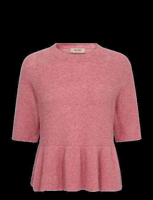 MOS MOSH | Mmthora Ss O-Neck Frill Knit | L