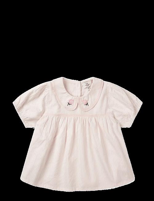 Copenhagen Colors | Seersucker Blouse W. Collar | 98