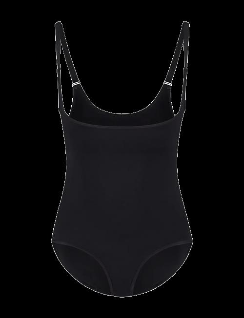 Bye Bra | Soft Touch Seamless Bodysuit Open Bust | L