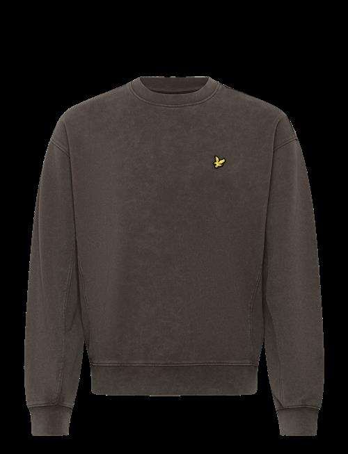 Lyle & Scott | Heavy Laundered Crew Neck Sweatshirt | L