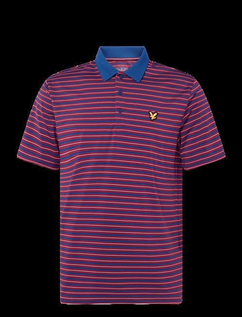 Lyle & Scott Sport | Golf Striped Polo | L