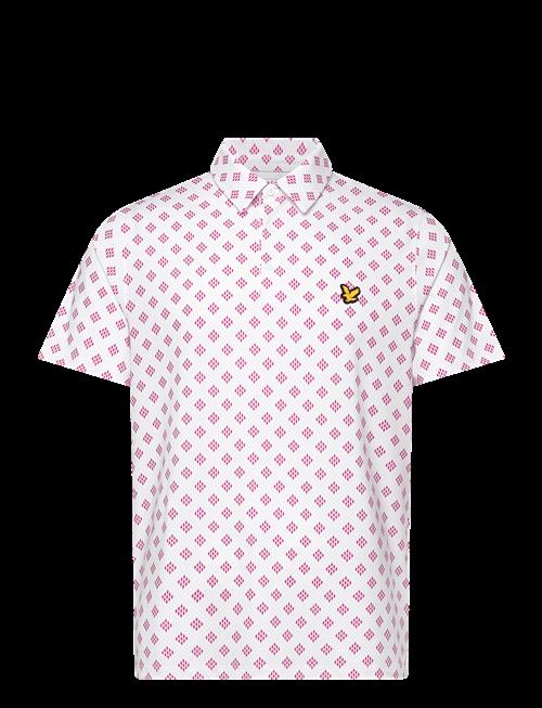 Lyle & Scott Sport | Golf Argyle Print Polo | L