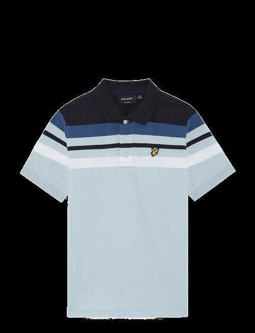 Lyle & Scott | Engineered Stripe Polo Shirt | 140-146