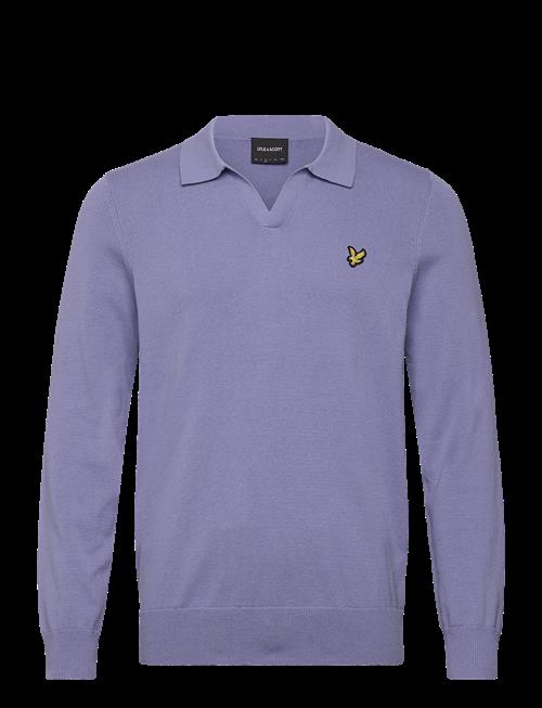 Lyle & Scott | Cotton Long Sleeve Polo Collar Jumper | M