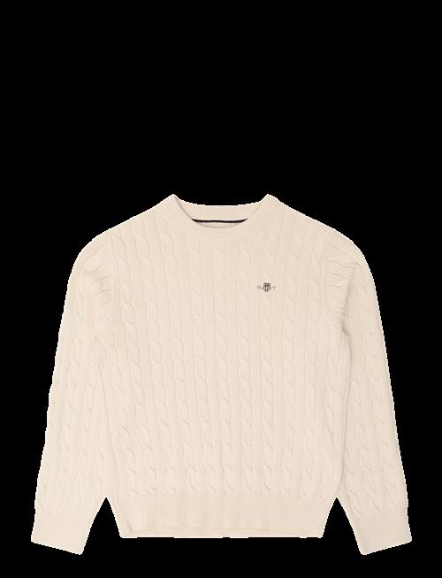 Gant Kids | Shield Cotton Cable Neck Sweater | 164
