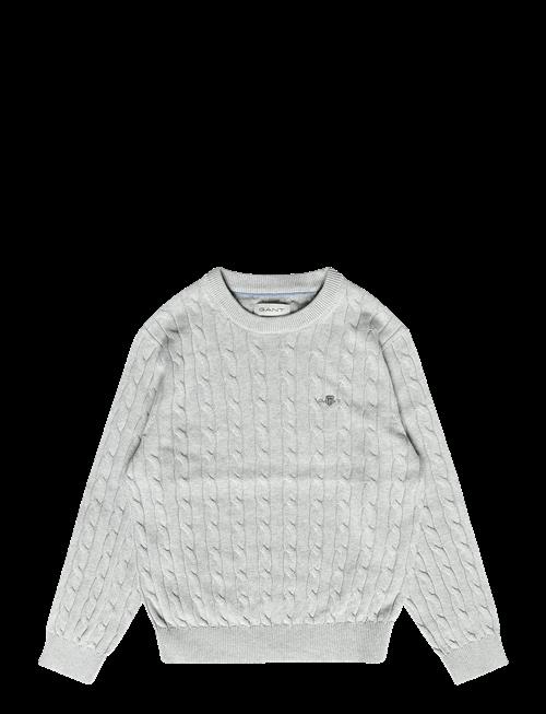 Gant Kids | Shield Cotton Cable Neck Sweater | 134