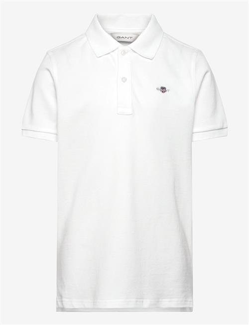 Gant Kids | Shield Pique Ss Polo Shirt | 128