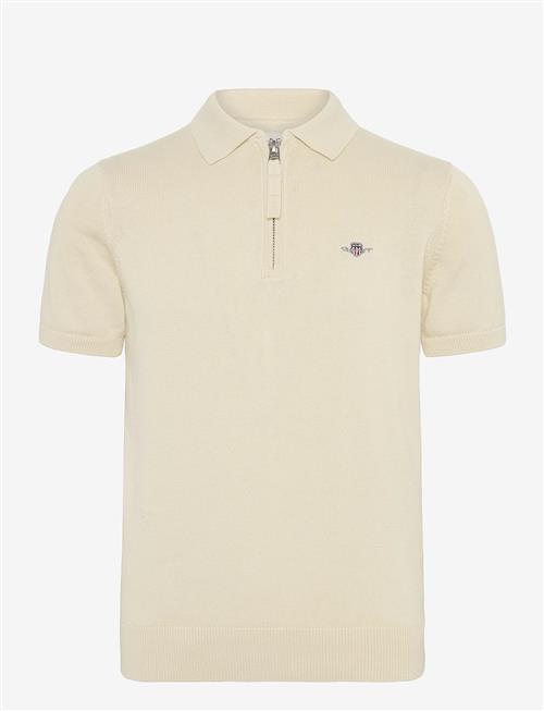 Gant Kids | Shield Knitted Zip Ss Polo | 134