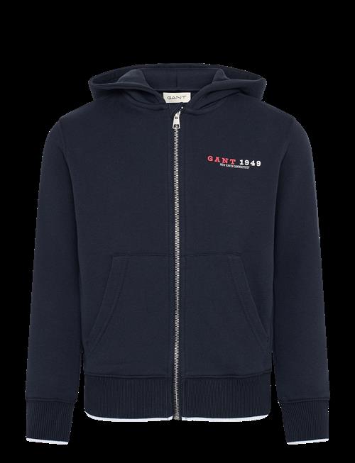Gant Kids | Collegiate Graphic Full Zip Hoodie | 134