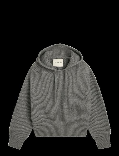 Gant | Rib Knitted Hoodie | XL