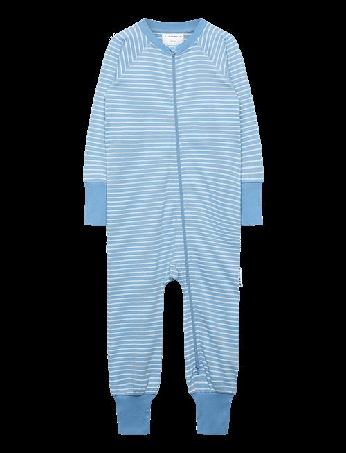 Geggamoja | Pyjamas Two Way Zipper Striped | 62/68
