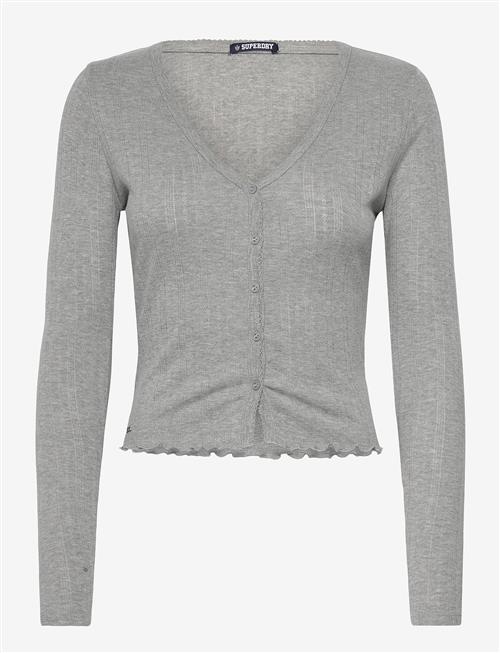Superdry | Ath Ess Pointelle Cardigan | 16