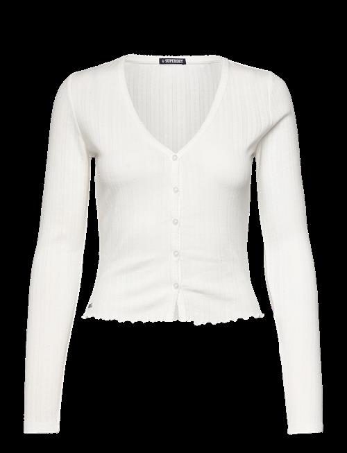 Superdry | Ath Ess Pointelle Cardigan | 16