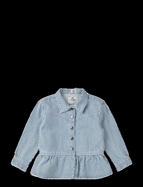 Copenhagen Colors | Yarndyed Denim Frill Jacket | 104