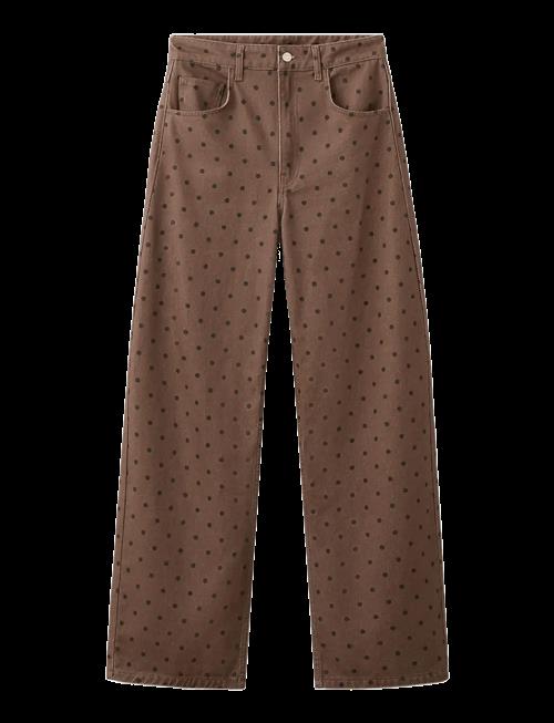 Mango | Polka Dot Balloon Jeans | 42