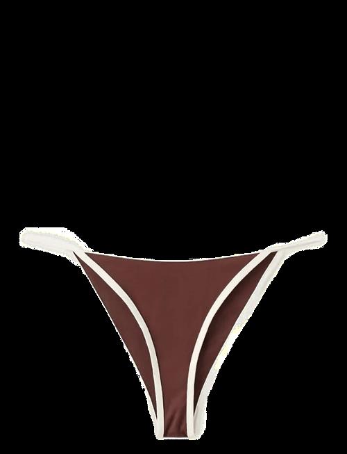 Mango | Cheeky Bikini Briefs With Contrast Trims | XS