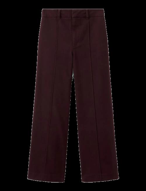 Mango | High-Waisted Wide Leg Jeans With Stitching | 38