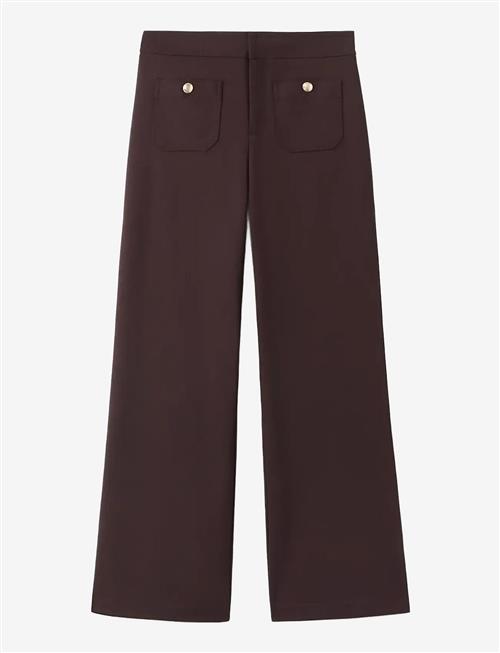 Mango | Straight Trousers With Jewel Buttons | 42