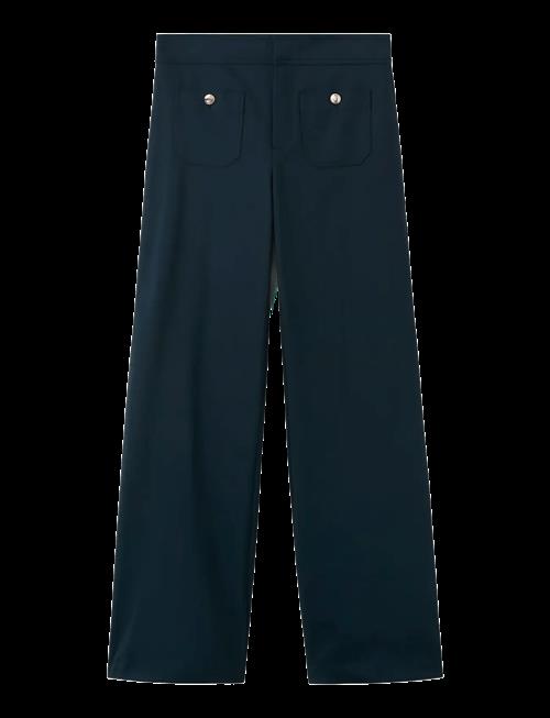 Mango | Straight Trousers With Jewel Buttons | 42