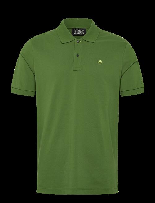 Scotch & Soda | Seasonal Core Pique Chest Logo Polo | M