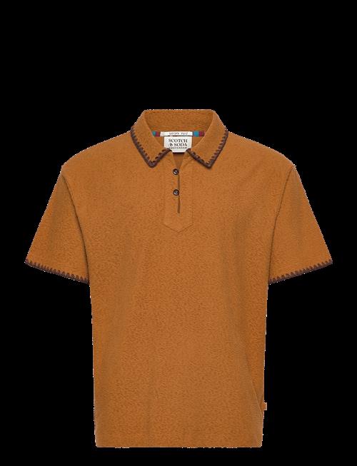 Scotch & Soda | Relaxedfit Jacquard Towelling Polo | M