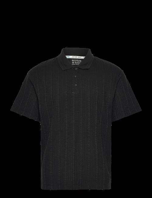 Scotch & Soda | Structured Ribbed Relaxedfit Polo | L