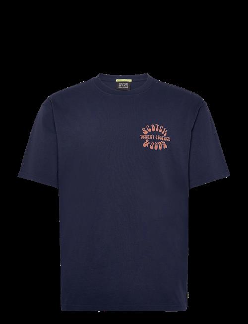 Scotch & Soda | Front And Back Artwork Relaxedfit Tshirt | S