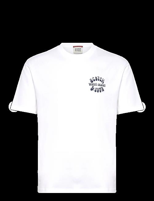 Scotch & Soda | Front And Back Artwork Relaxedfit Tshirt | S