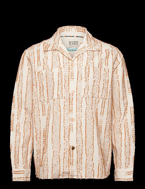 Scotch & Soda | Jacquard Structure Boxyfit Shirt | XXL