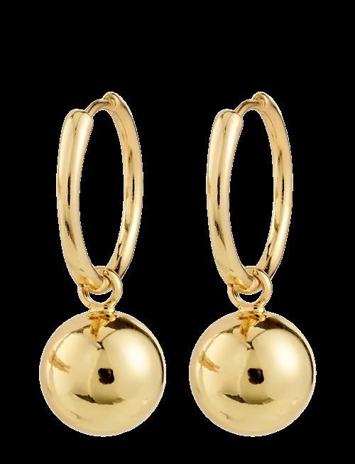 Pilgrim | Air Hoop Earrings Gold-Plated | ONE SIZE