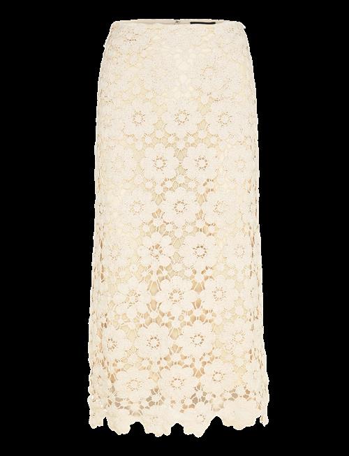Bardot | Veneta Crochet Midi Skirt | S